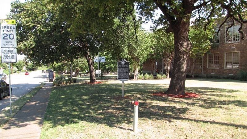 Tenth Street Historic District Freedman's Town Marker. Click for full size. Tenth Street Historic District Freedman's Town Marker image. Click for full size.