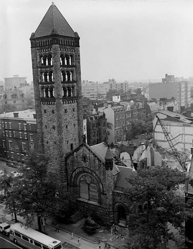<i>Aerial View from the Southwest During Demolition</i> image. Click for full size.