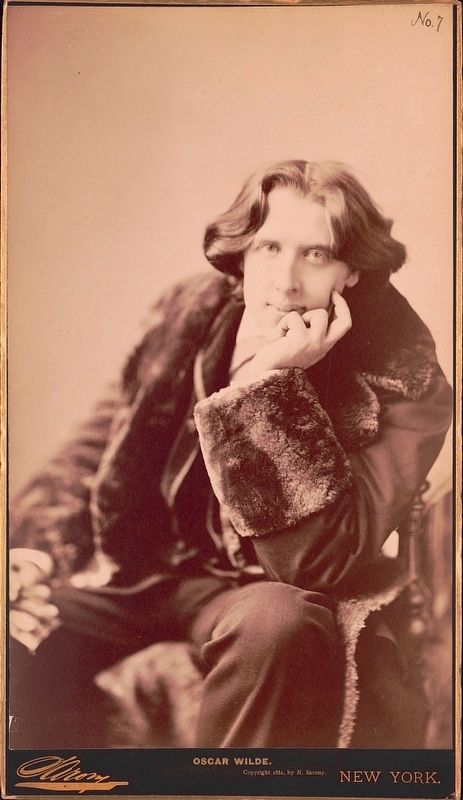 Oscar Wilde. Click for full size. Oscar Wilde image. Click for full size.