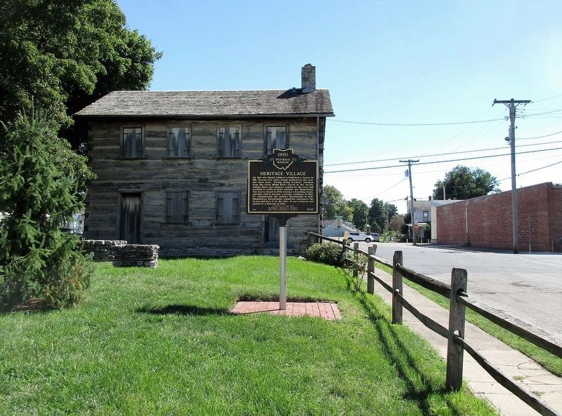 Heritage Village Marker. Click for full size. Heritage Village Marker image. Click for full size.