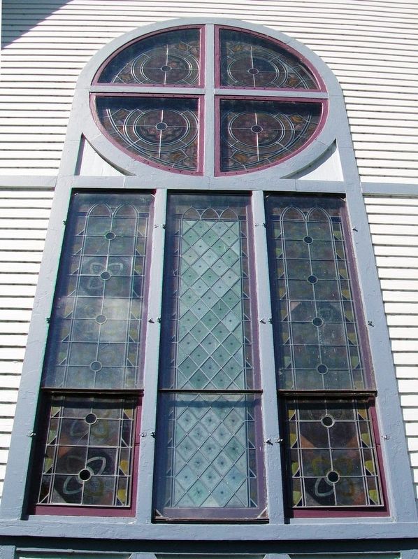 First Congregational Church East Elevation Window image. Click for full size.