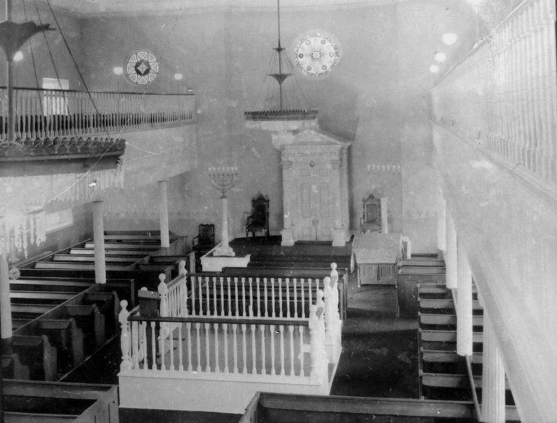 Lloyd Street Synagogue Interior image. Click for full size.
