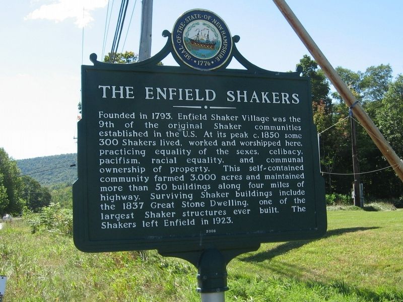 The Enfield Shakers Marker image. Click for full size.