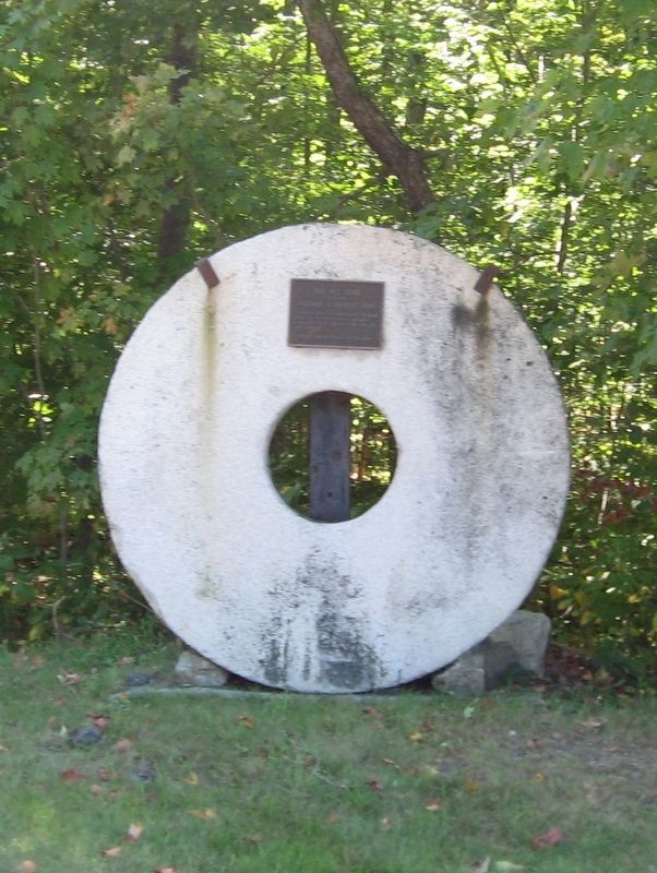 This Mill Stone Marker image. Click for full size.