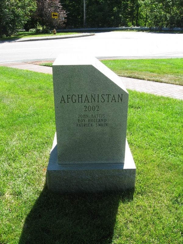 Enfield Persian Gulf - Afghanistan - Iraq War Monument. Click for full size. Enfield Persian Gulf - Afghanistan - Iraq War Monument image. Click for full size.