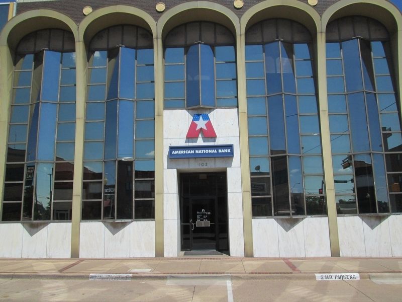 The American National Bank. Click for full size. The American National Bank image. Click for full size.