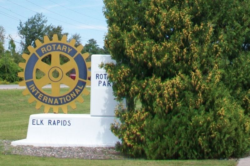 Rotary Park Sign image. Click for full size.