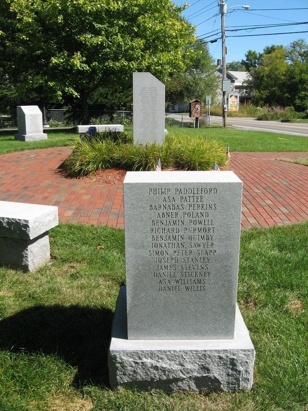 Enfield Revolutionary War Monument image. Click for full size.