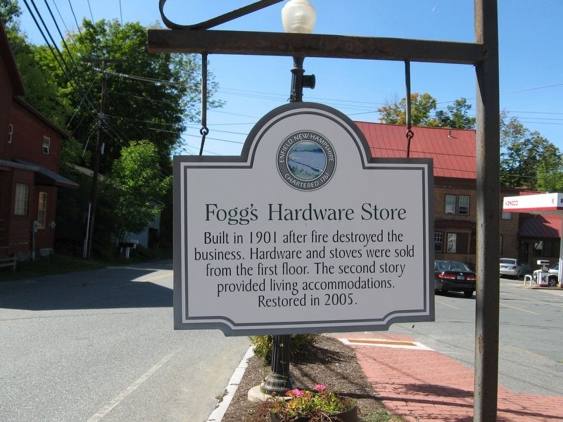 Fogg�s Hardware Store Marker image. Click for full size.