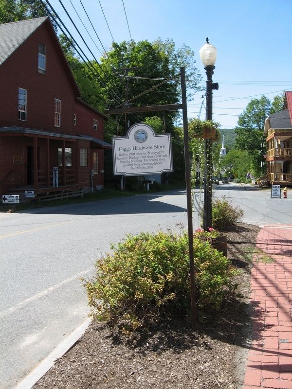 Fogg�s Hardware Store Marker image. Click for full size.