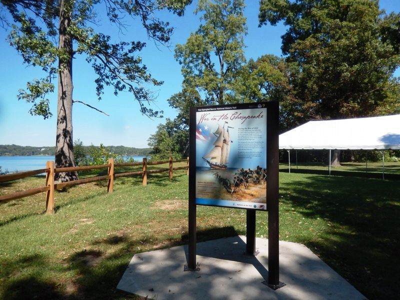 War in the Chesapeake Marker-Panel 2. Click for full size. War in the Chesapeake Marker-Panel 2 image. Click for full size.