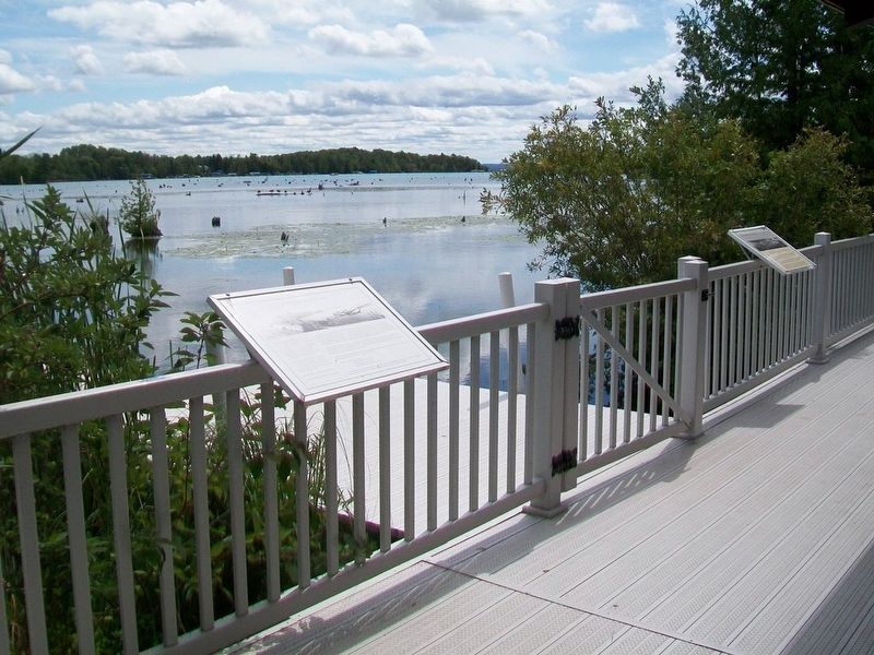 Elk River, Entry to the Chain of Lakes of Antrim County Marker. Click for full size. Elk River, Entry to the Chain of Lakes of Antrim County Marker image. Click for full size.