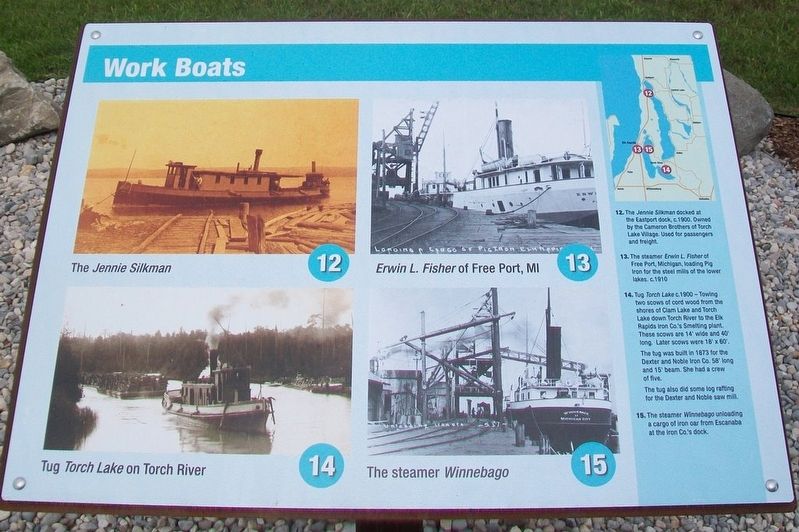 Because of the Water... Marker - Work Boats image. Click for full size.