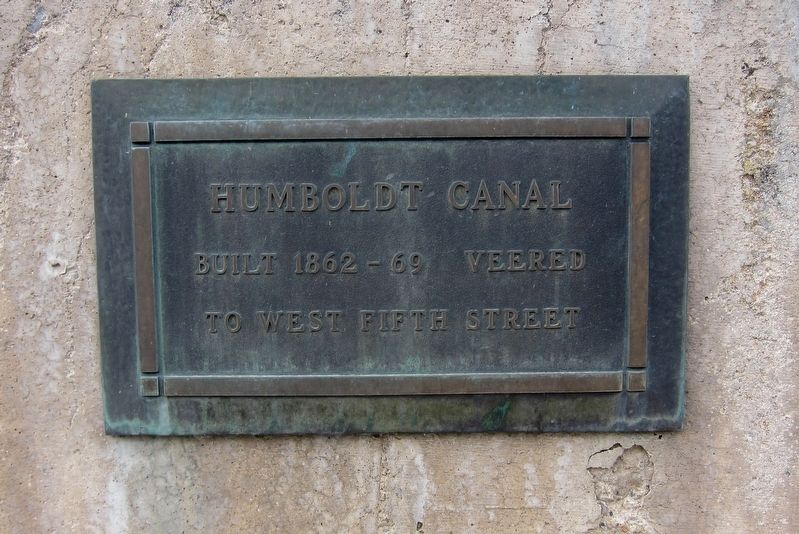 Humboldt Canal Marker image. Click for full size.