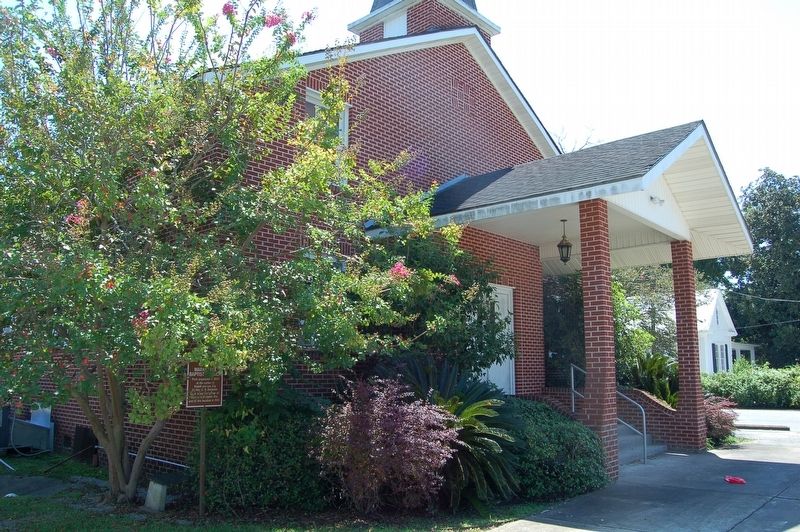 Marksville Baptist Church Marker image. Click for full size.