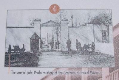 A Military Reserve in Dearbornville Marker image. Click for full size.