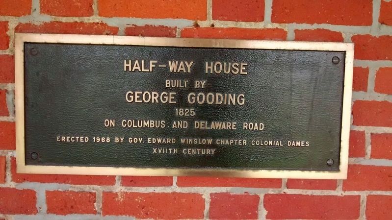 Half-way House Plaque image. Click for full size.