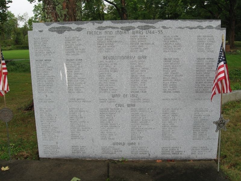Bernardston Veterans Monument image. Click for full size.