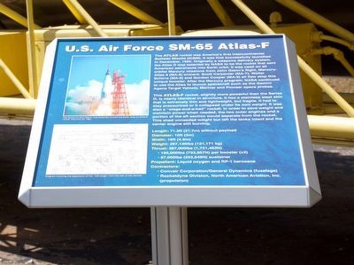 U. S. Air Force SM-65 Atlas-F Marker image. Click for full size.