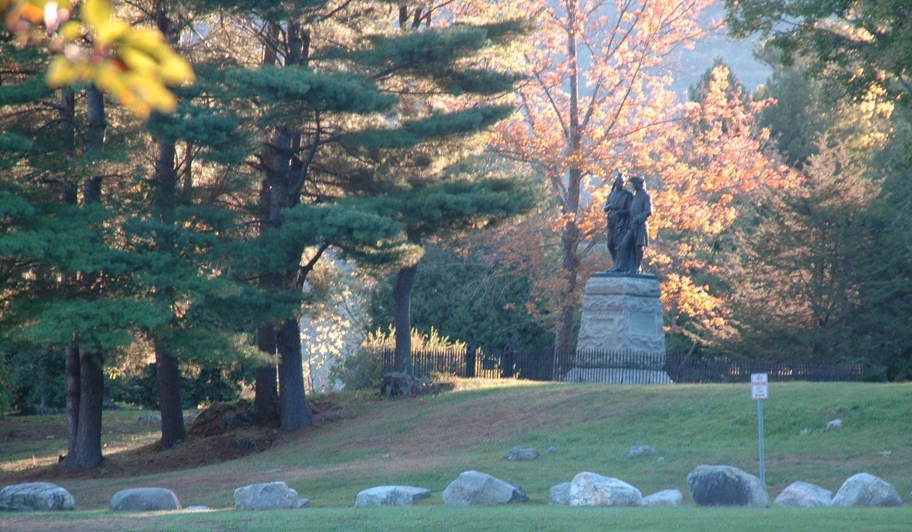 Battle of Lake George Monument image. Click for full size.