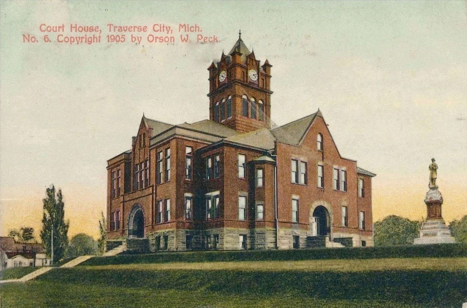 <i>Court House, Traverse City, Mich.</i> image. Click for full size.