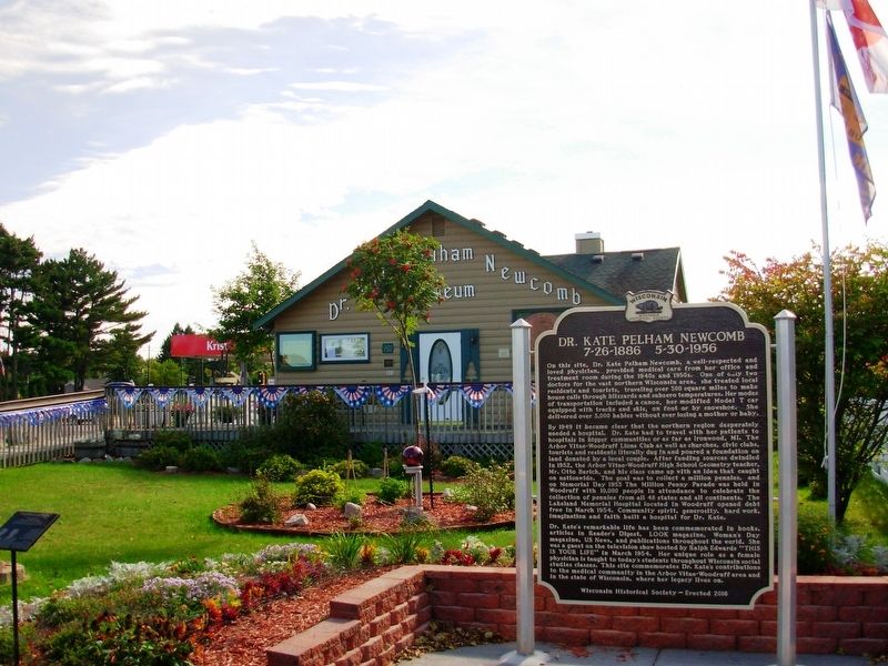 Dr. Kate Pelham Newcomb Marker image. Click for full size.