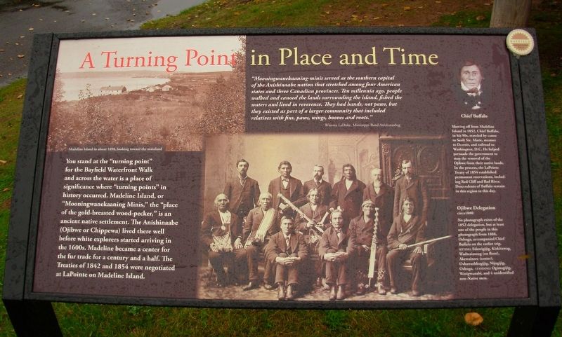 A Turning Point in Place and Time Marker image. Click for full size.