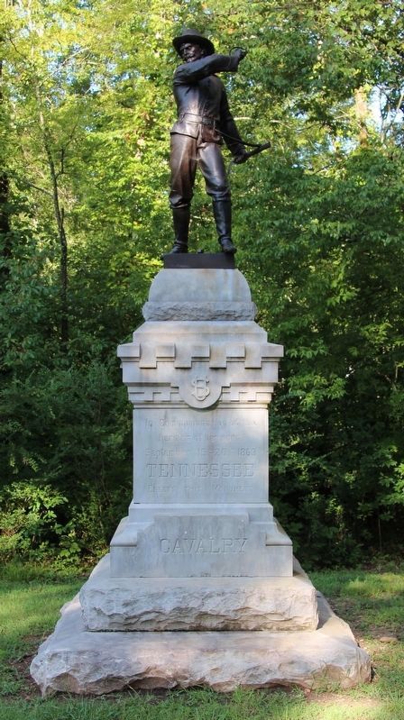 Tennessee U.S.A. Cavalry Marker. Click for full size. Tennessee U.S.A. Cavalry Marker image. Click for full size.