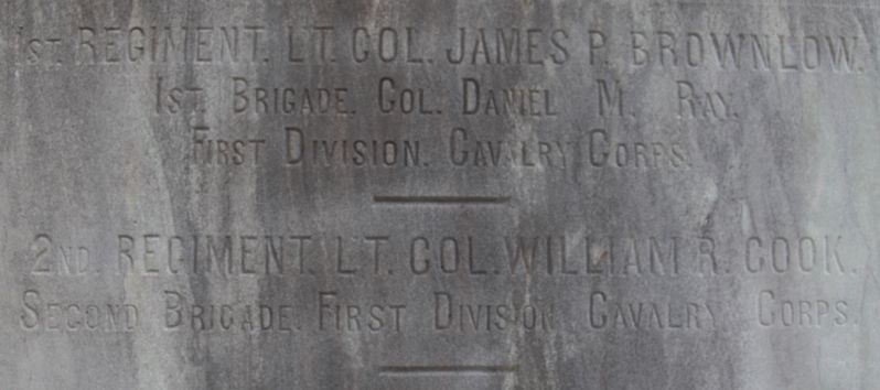 Tennessee U.S.A. Cavalry Marker. Click for full size. Tennessee U.S.A. Cavalry Marker image. Click for full size.