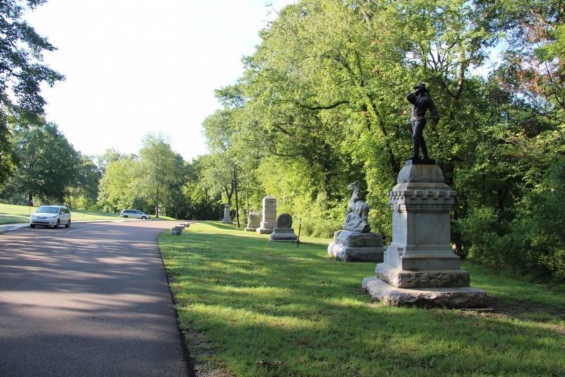 Tennessee U.S.A. Cavalry Marker. Click for full size. Tennessee U.S.A. Cavalry Marker image. Click for full size.