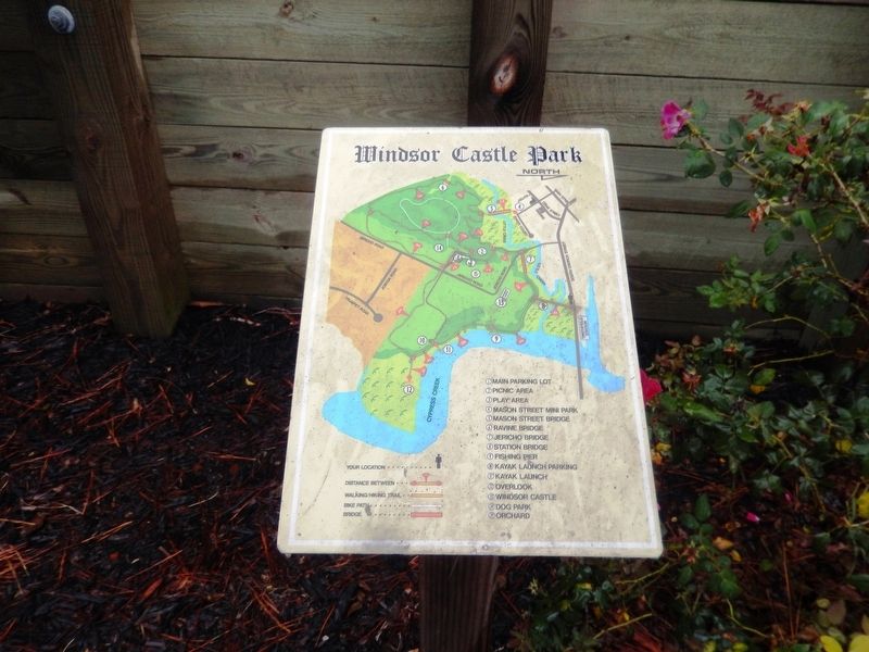 Windsor Castle Park map image. Click for full size.