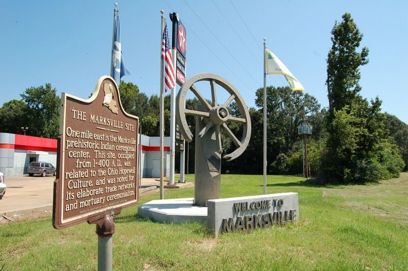 The Marksville Site Marker image. Click for full size.