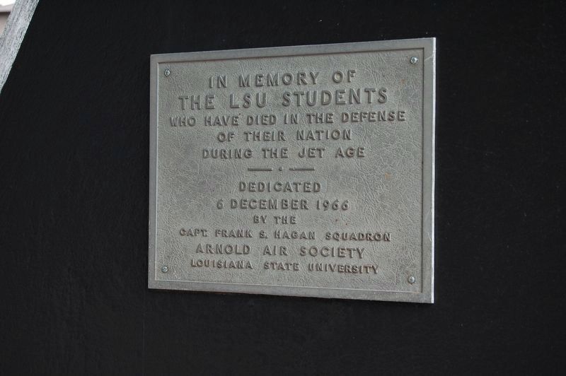 In Memory of the LSU Students Marker. Click for full size. In Memory of the LSU Students Marker image. Click for full size.