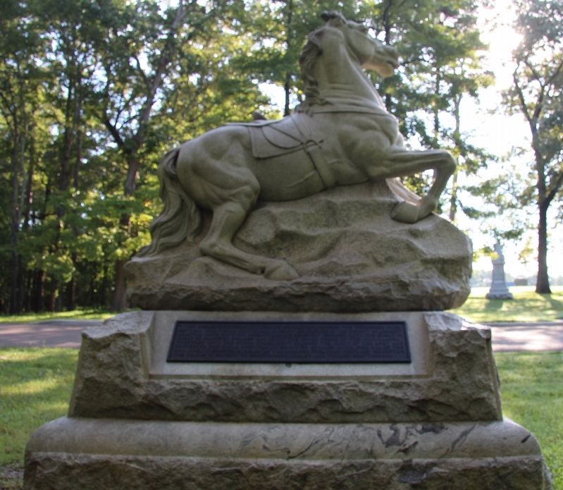 1st Wisconsin Cavalry Marker image. Click for full size.