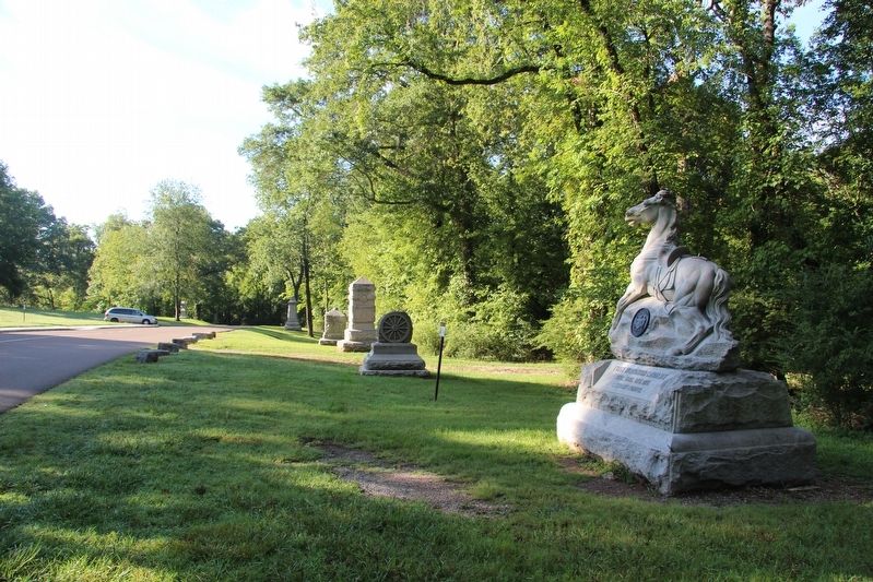 1st Wisconsin Cavalry Marker image. Click for full size.