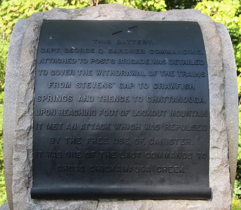 5th Wisconsin Battery Marker. Click for full size. 5th Wisconsin Battery Marker image. Click for full size.