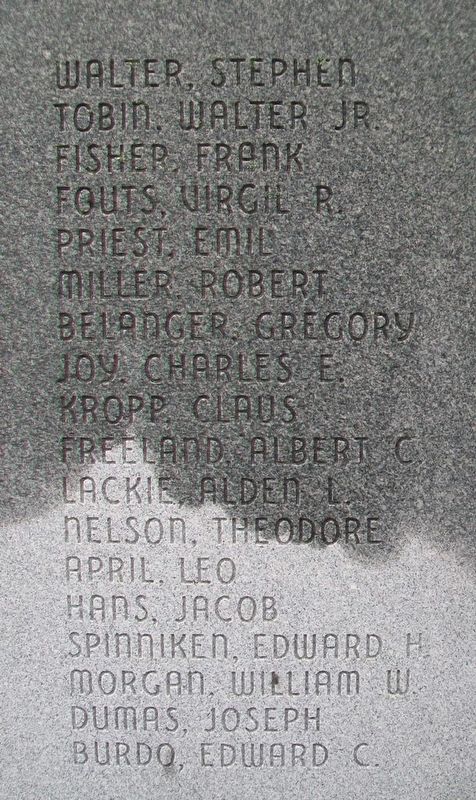 Veterans Memorial Honored Fallen image. Click for full size.