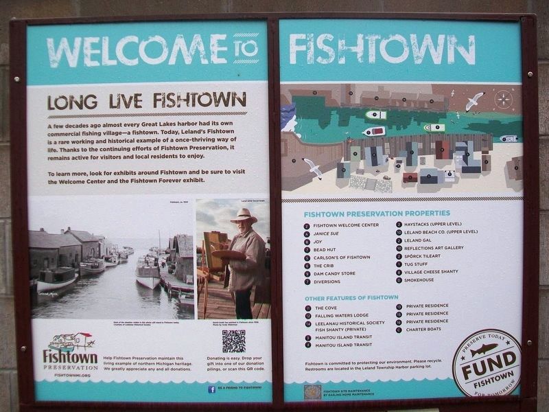 Welcome to Fishtown Sign image. Click for full size.