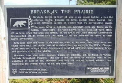 Breaks in the Prairie Marker image. Click for full size.