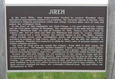 Jireh Marker image. Click for full size.
