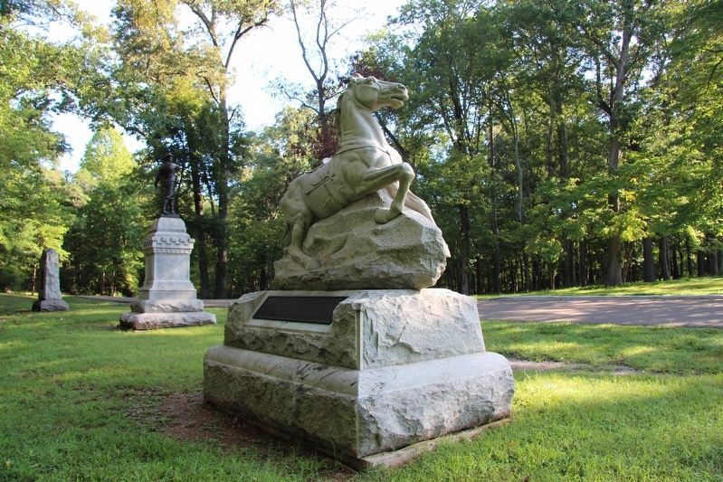 1st Wisconsin Cavalry Marker image. Click for full size.