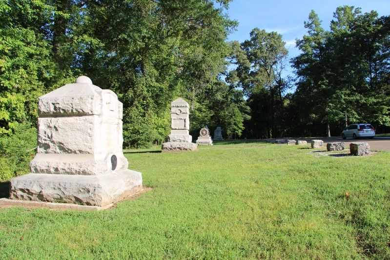 2nd Indiana Cavalry Marker. Click for full size. 2nd Indiana Cavalry Marker image. Click for full size.