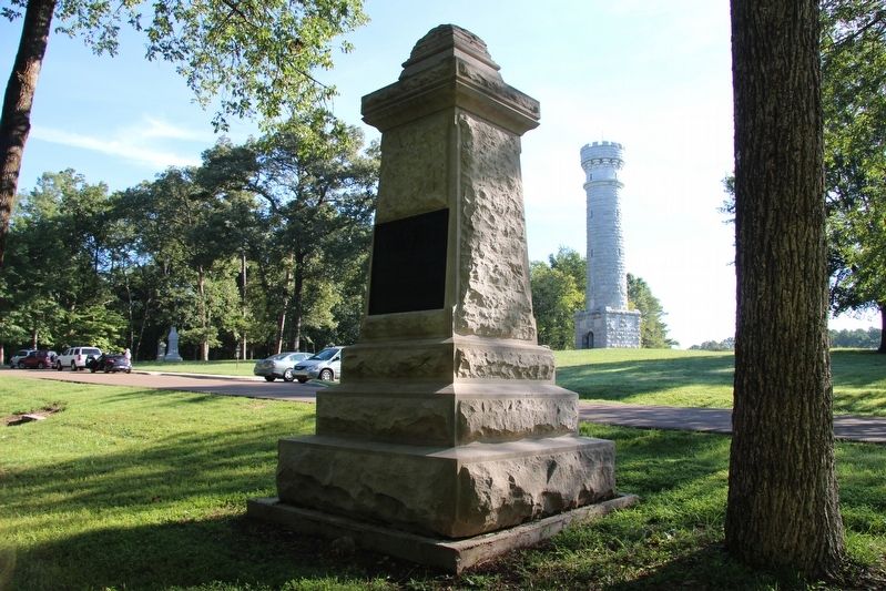 4th Indiana Cavalry Marker image. Click for full size.