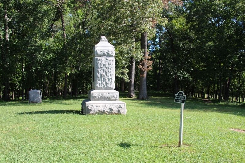 Widow Glenn's House Site Marker image. Click for full size.