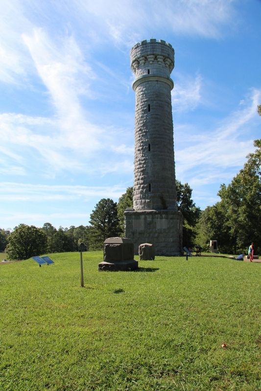 Widow Glenn's House Site Marker image. Click for full size.