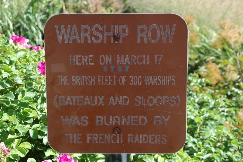 Warship Row Marker. Click for full size. Warship Row Marker image. Click for full size.