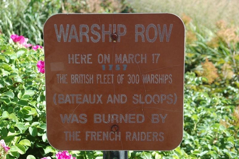 Warship Row Marker image. Click for full size.