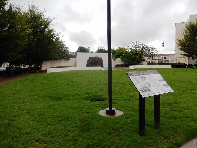 Newport News Pays Tribute Marker image. Click for full size.