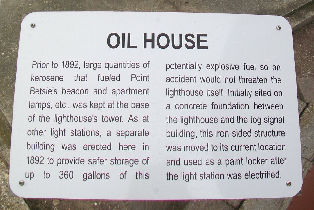 Oil House Marker