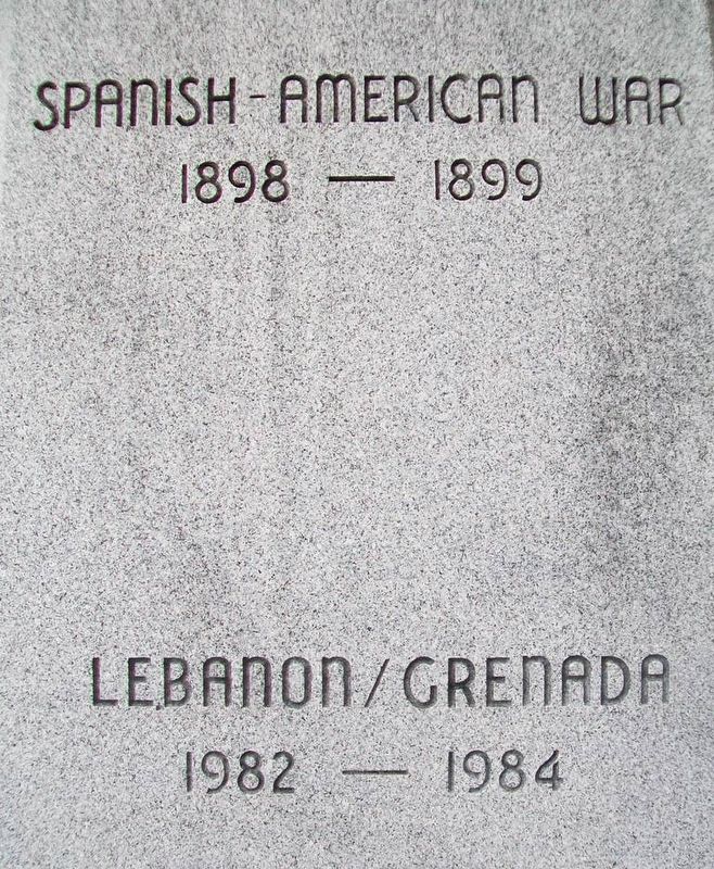War Memorial Marker. Click for full size. War Memorial Marker image. Click for full size.